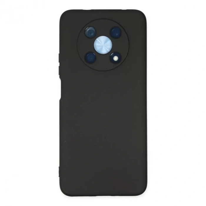 Huawei Nova Y90 Kılıf Nano İçi Kadife Silikon - Siyah