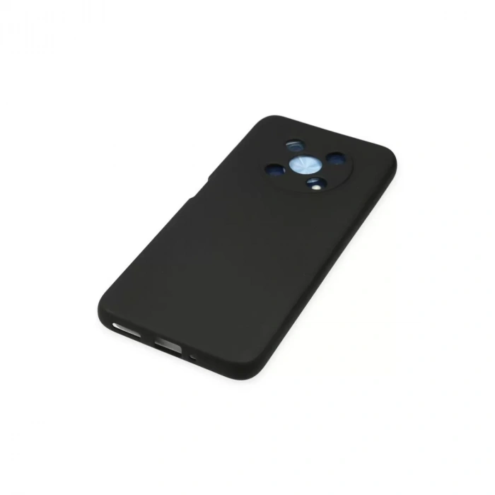 Huawei Nova Y90 Kılıf Nano İçi Kadife Silikon - Siyah
