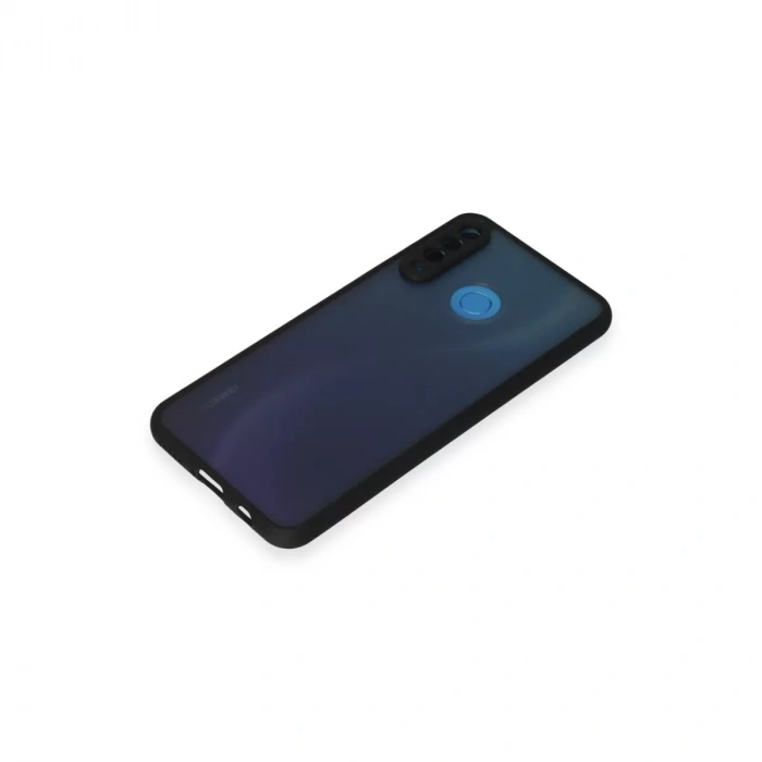 Huawei P30 Lite Kılıf Montreal Silikon Kapak - Siyah