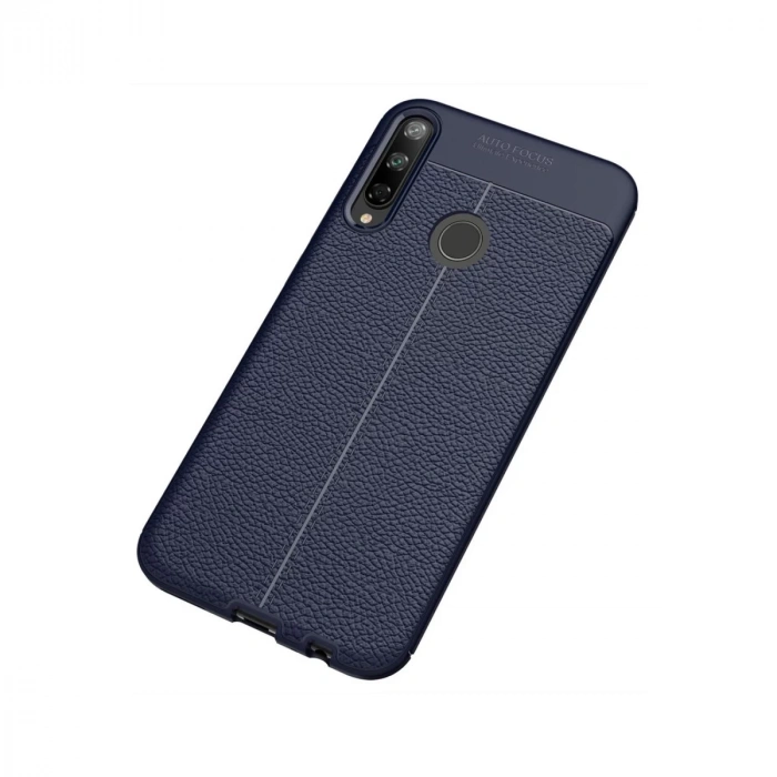 Huawei P40 Lite E Kılıf Auto Focus Kapak - Lacivert