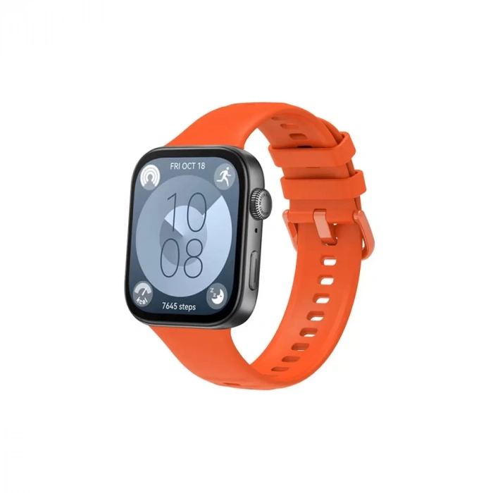 Huawei Watch Fit 3 Klasik Kordon - Turuncu