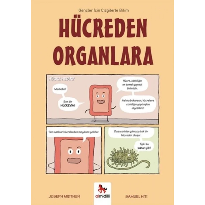 Hücreden Organlara – Gençler İçin Çizgilerle Bilim