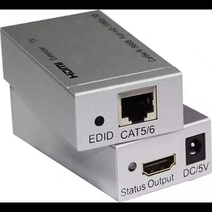 HYTECH HY-HDEX62 HDMI Exterder Cat6 Kablo Üzerinde 60Metre Uzatıcı.(1923)