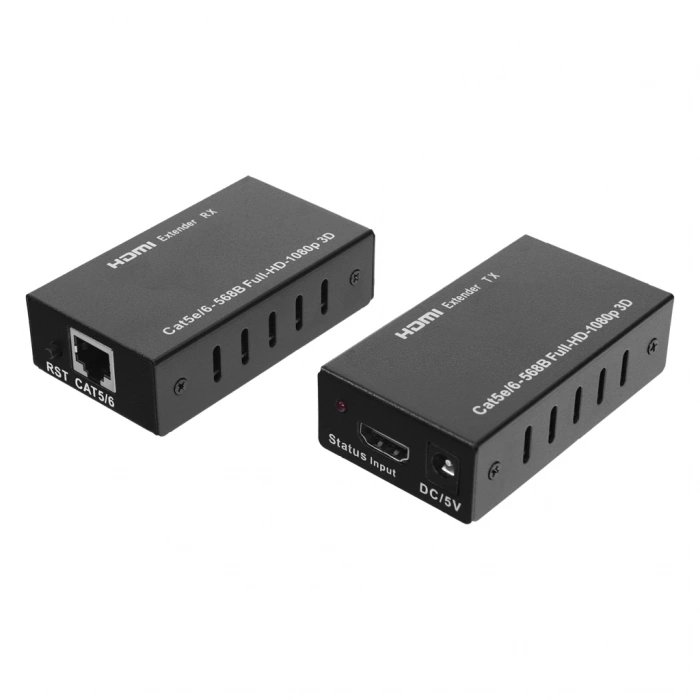 HYTECH HY-HDEX62 HDMI Exterder Cat6 Kablo Üzerinde 60Metre Uzatıcı.(1923)