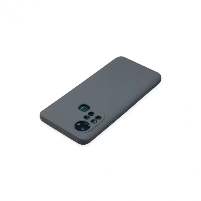 İnfinix Hot 11s Kılıf Nano İçi Kadife Silikon - Gri