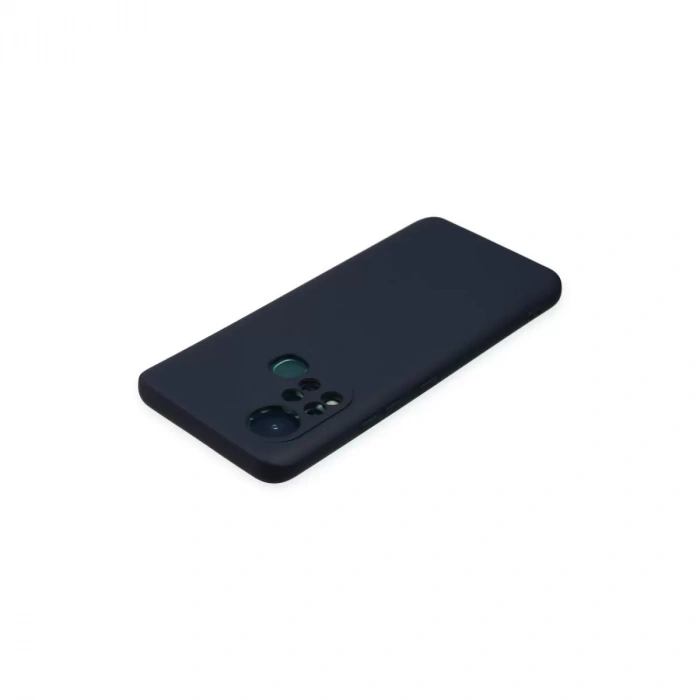İnfinix Hot 11s Kılıf Nano İçi Kadife Silikon - Lacivert