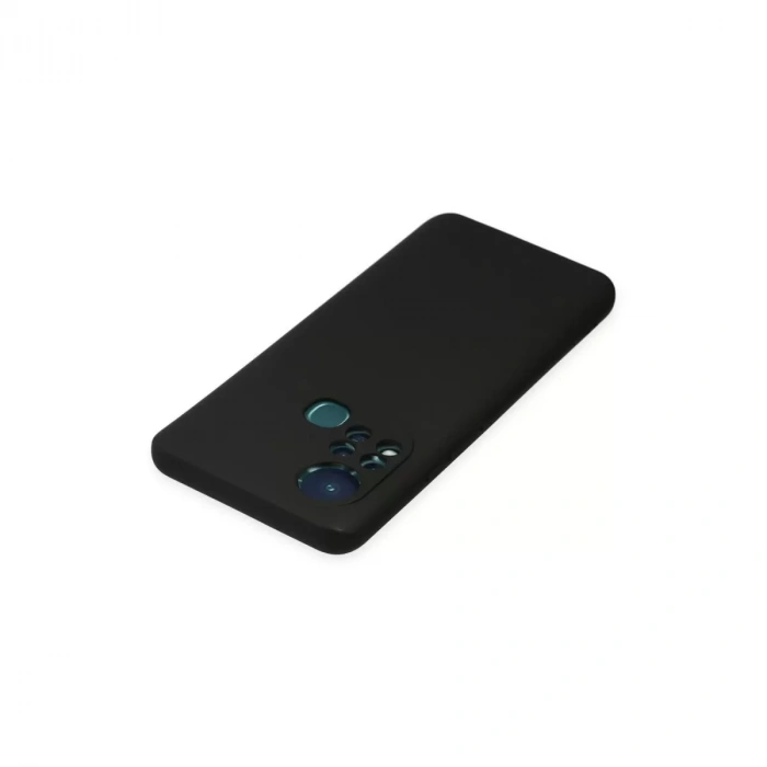 İnfinix Hot 11s Kılıf Nano İçi Kadife Silikon - Siyah