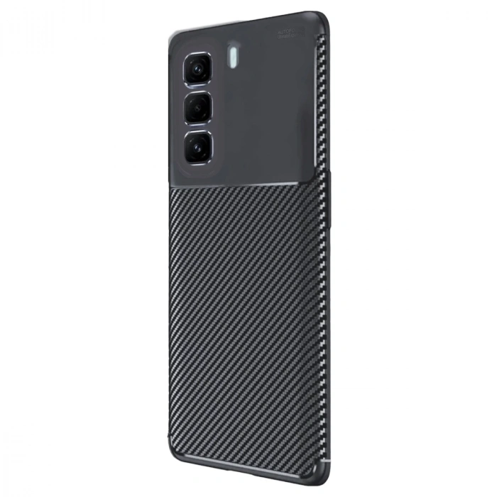 İnfinix Hot 50 Pro Plus 4g Auto Focus Karbon Kapak - Siyah