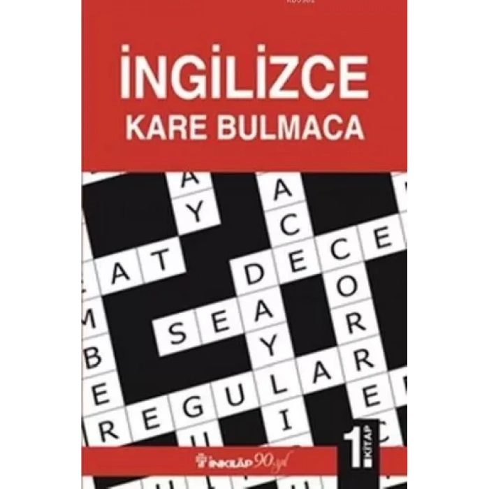 İngilizce Kare Bulmaca 1.