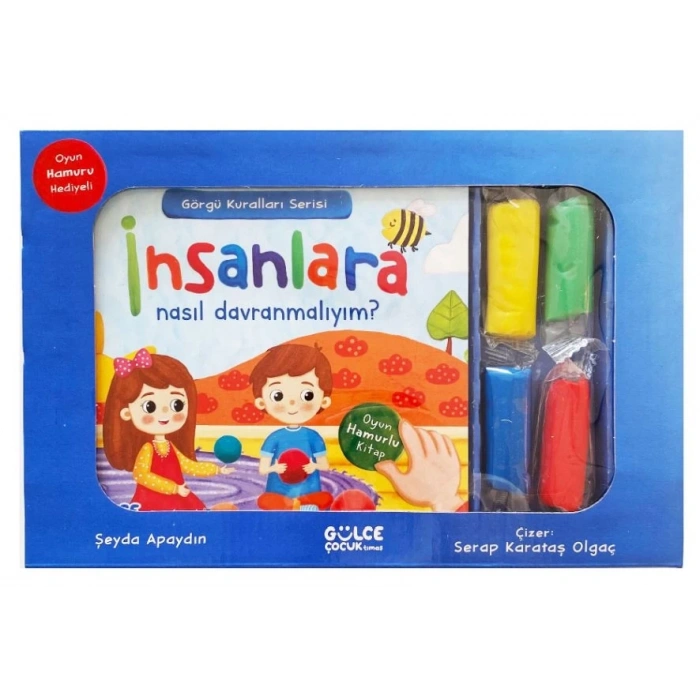 İnsanlara Nasıl Dranmalıyım - Görgü Kuralları Serisi - Oyun Hamurlu  Seti