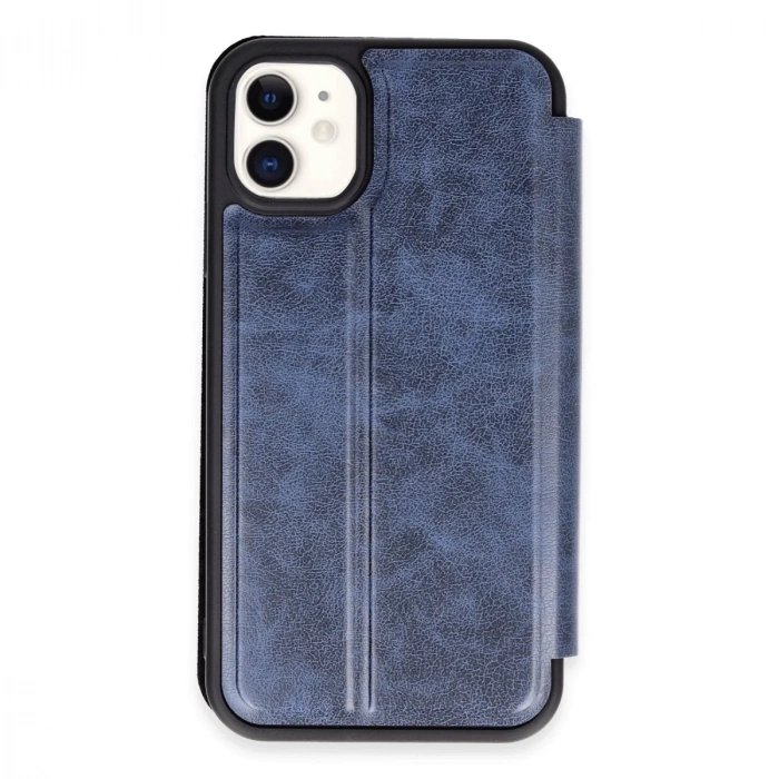 İphone 11 Kılıf Flip Cover - Lacivert
