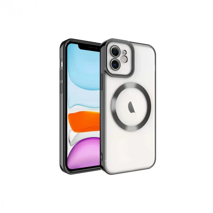 İphone 11 Kılıf Kross Magneticsafe Kapak - Siyah