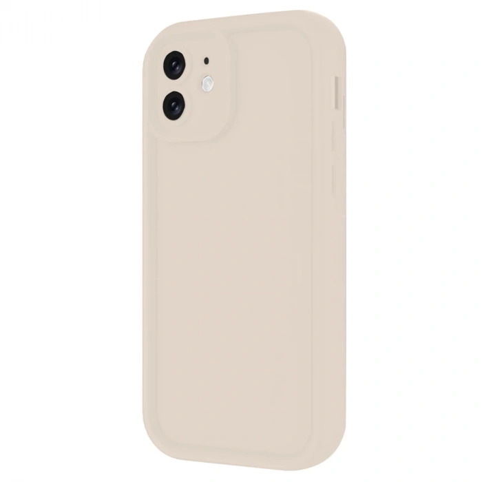 İphone 11 Kılıf Viera Silikon - Krem