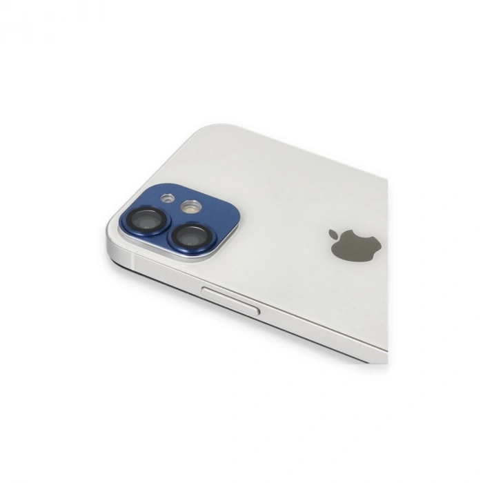 İphone 11 Pers Alüminyum Kamera Lens - Lacivert