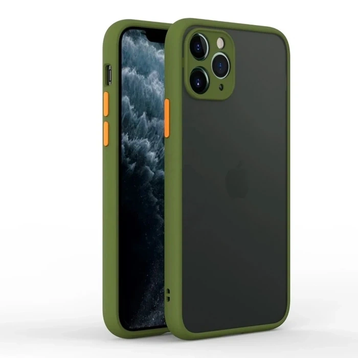 iPhone 11 Pro 5.8inç Kamera Korumalı Premium Silikon Kılıf-(5775)
