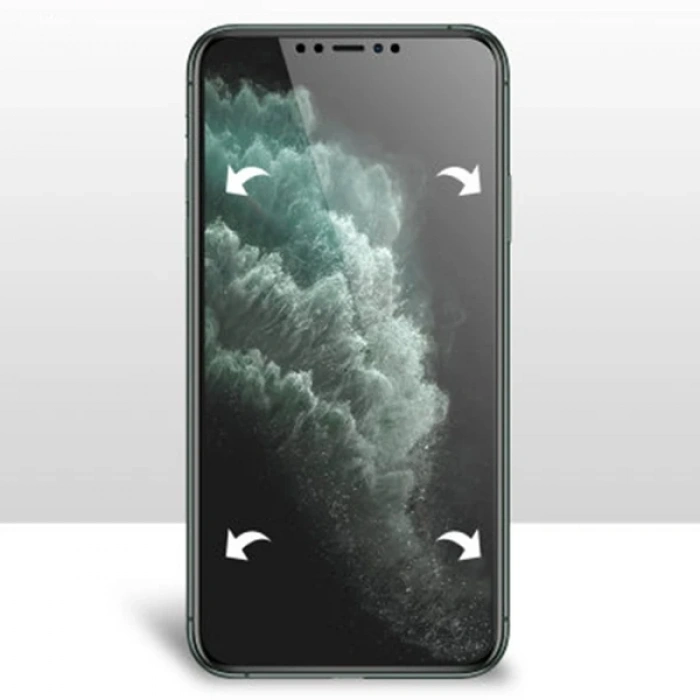 İPhone 11 Pro Max 6.7 Film Ön Arka Full Koruyucu Membran Nano Hidrojel Koruyucu Set-(5775)