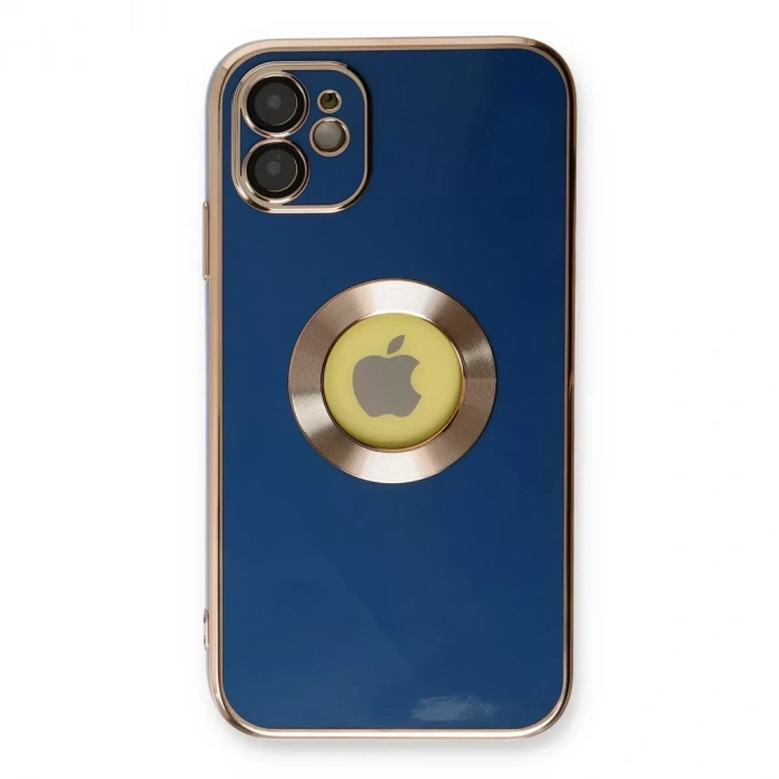 İphone 12 Kılıf Store Silikon - Mavi