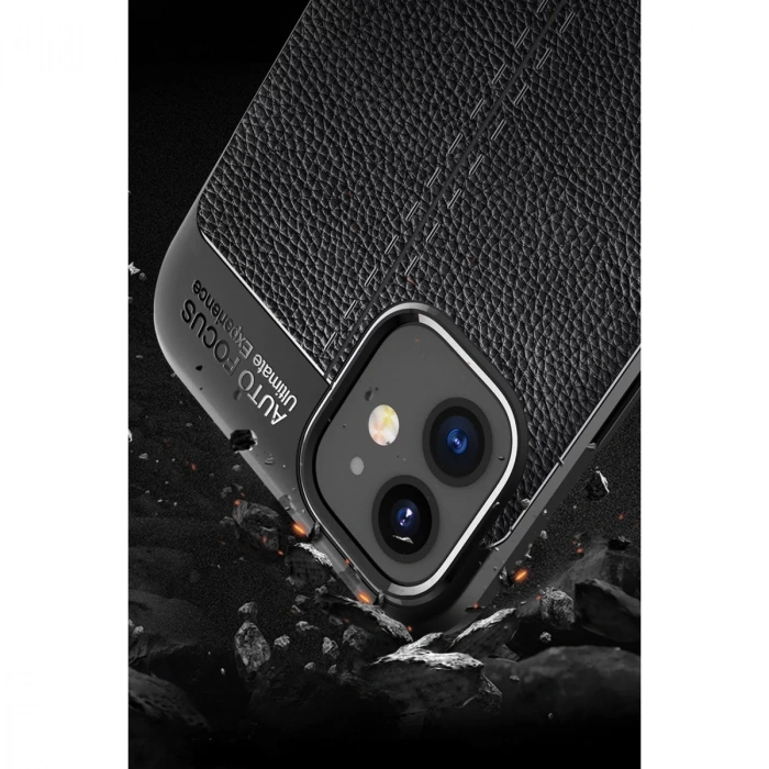 İphone 12 Mini Kılıf Auto Focus Kapak - Kırmızı