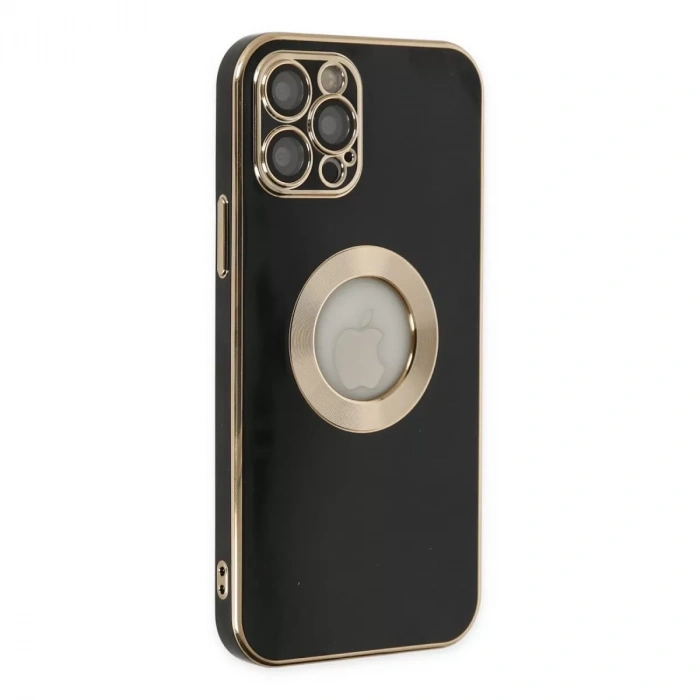 İphone 12 Pro Kılıf Store Silikon - Siyah