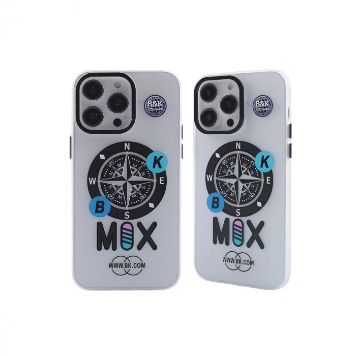 İphone 12 Pro Max Kılıf Apollo Magneticsafe Desenli Kapak - Apollo Şeffaf - 3