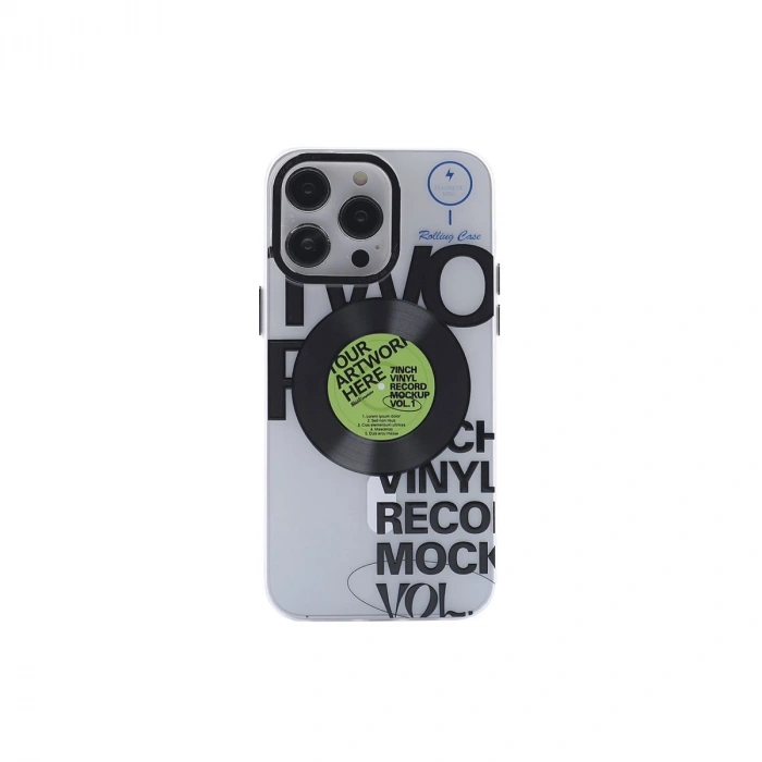 İphone 12 Pro Max Kılıf Apollo Magneticsafe Desenli Kapak - Apollo Şeffaf - 5