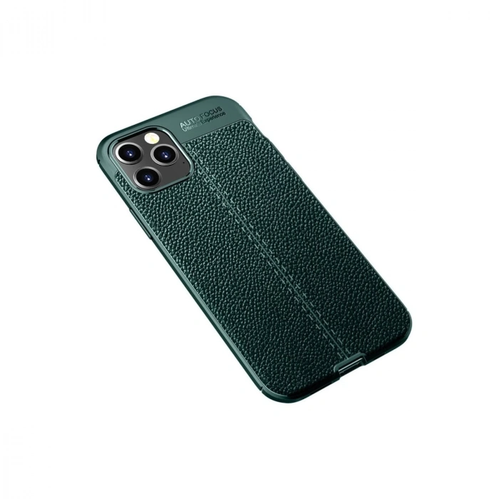 İphone 12 Pro Max Kılıf Auto Focus Kapak - Yeşil