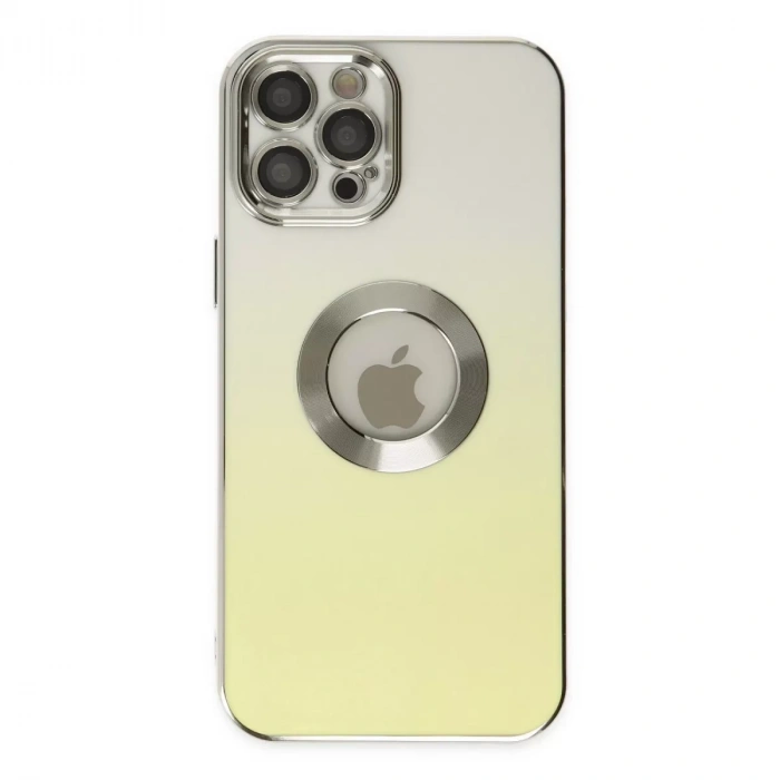 İphone 12 Pro Max Kılıf Best Silikon - Sarı