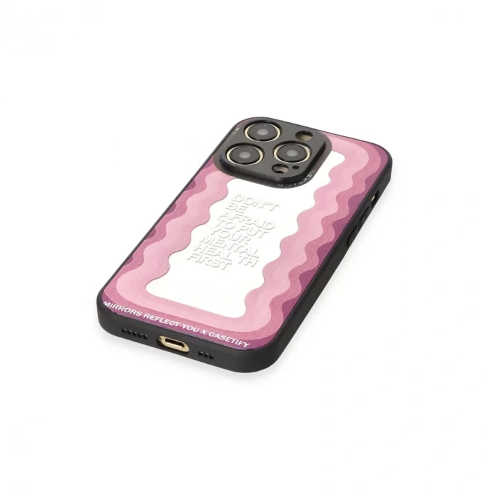 İphone 12 Pro Max Kılıf Mirror Desenli Kapak - Mirror - 11