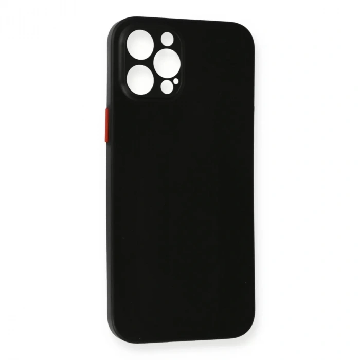 İphone 12 Pro Max Kılıf Pp Ultra İnce Kapak - Siyah