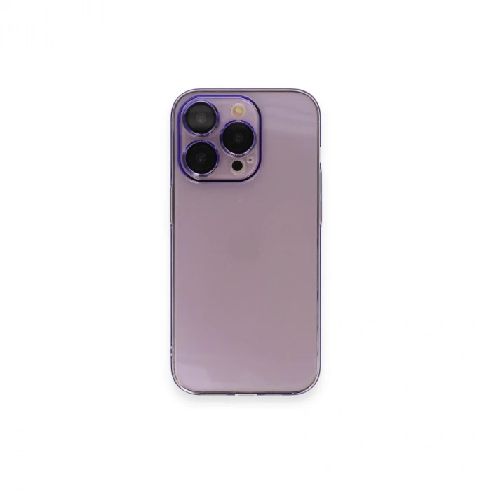 İphone 13 Pro Kılıf Armada Lensli Kapak - Lila