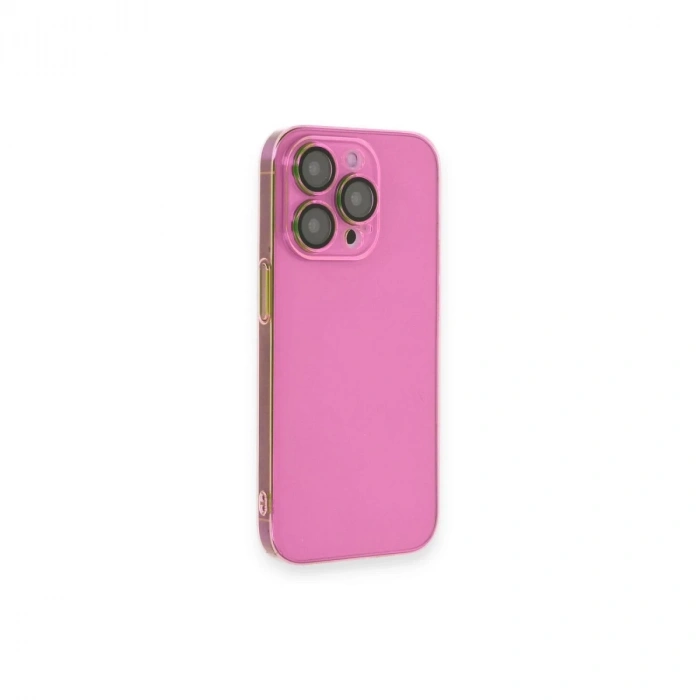 İphone 13 Pro Kılıf Armada Lensli Kapak - Pembe