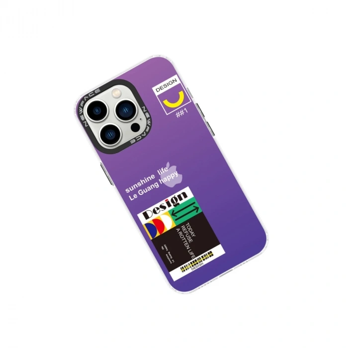 İphone 13 Pro Kılıf Estoril Desenli Kapak - Estoril - 4