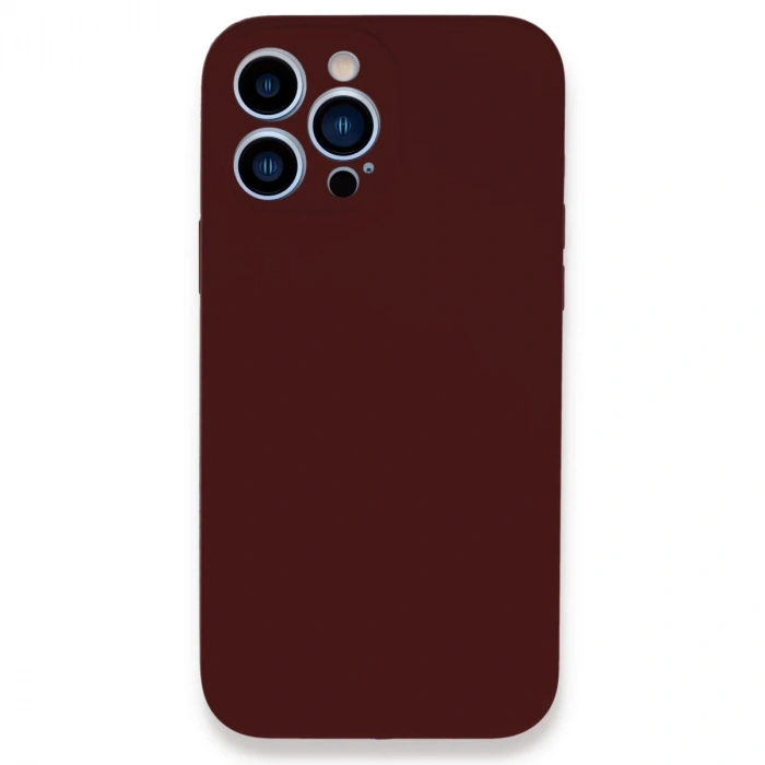 İphone 13 Pro Kılıf Lansman Legant Silikon - Bordo