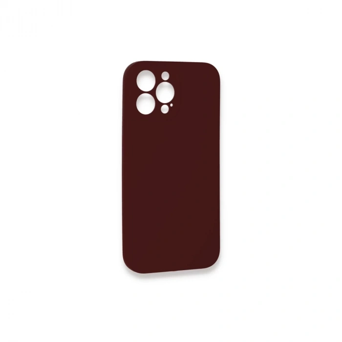 İphone 13 Pro Kılıf Lansman Legant Silikon - Bordo