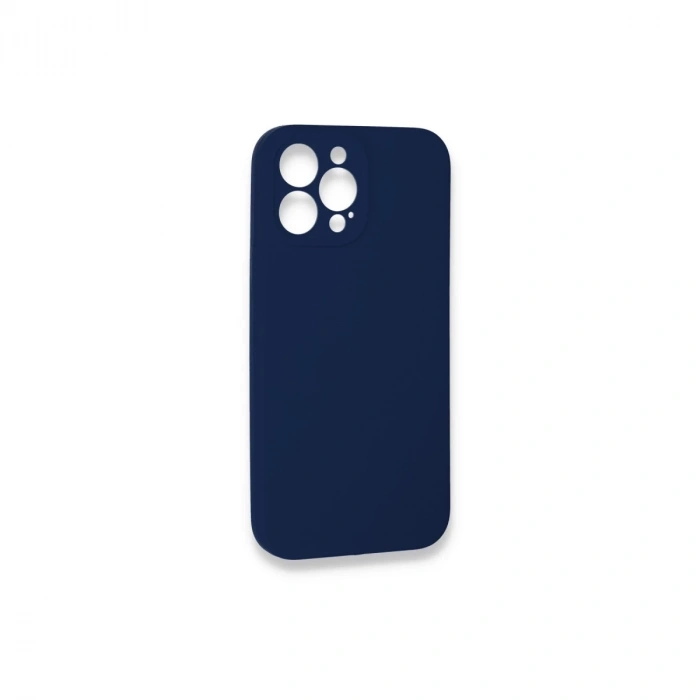 İphone 13 Pro Kılıf Lansman Legant Silikon - Lacivert