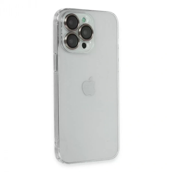 İphone 13 Pro Kılıf Luko Lens Silikon -yeşil