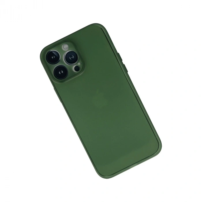İphone 13 Pro Kılıf Pp Ultra İnce Kapak - Yeşil