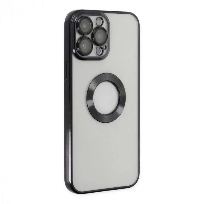 İphone 13 Pro Kılıf Slot Silikon - Siyah