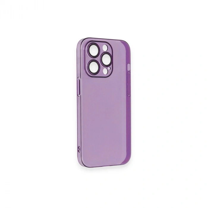 İphone 13 Pro Max Kılıf Armada Lensli Kapak - Derin Mor