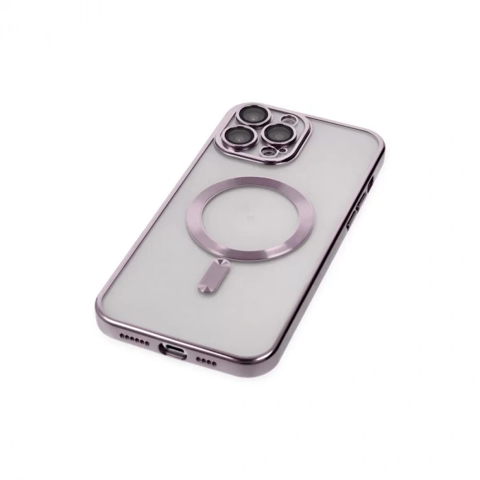 İphone 13 Pro Max Kılıf Kross Magneticsafe Kapak - Mor