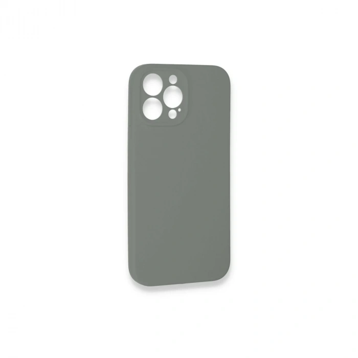 İphone 13 Pro Max Kılıf Lansman Legant Silikon - Gri