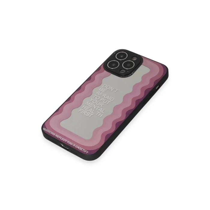 İphone 13 Pro Max Kılıf Mirror Desenli Kapak - Mirror - 11