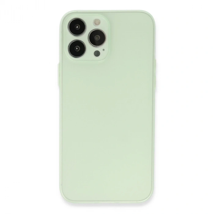 İphone 13 Pro Max Kılıf Puma Silikon - Açık Yeşil