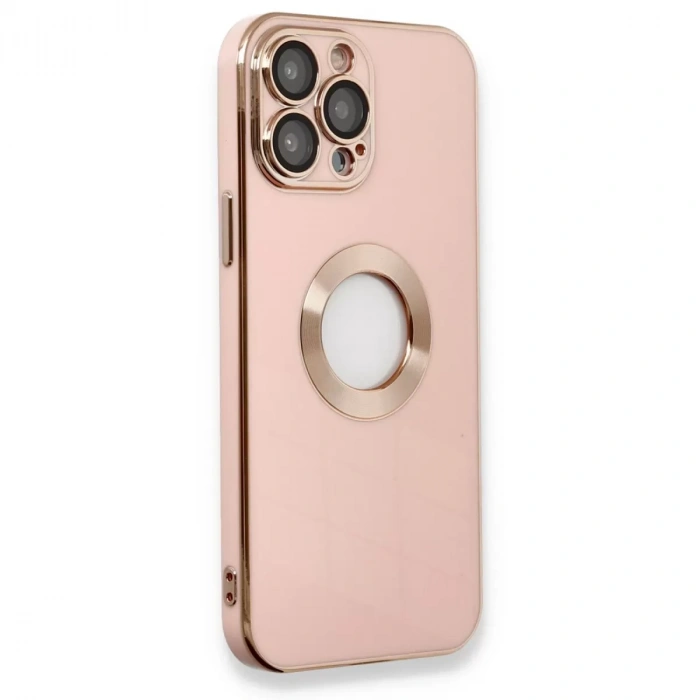 İphone 13 Pro Max Kılıf Store Silikon - Pembe