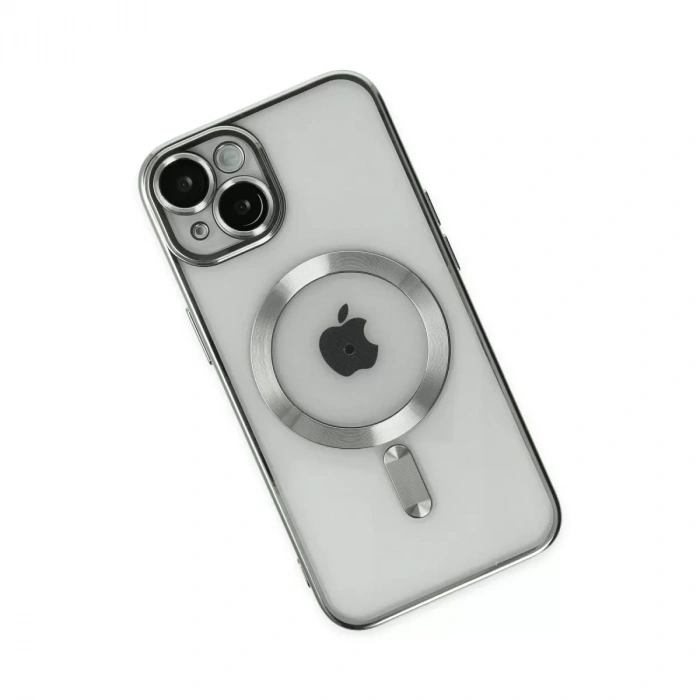 İphone 14 Kılıf Kross Magneticsafe Kapak - Gümüş