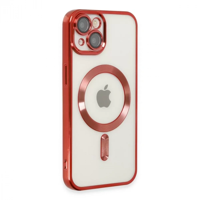 İphone 14 Kılıf Kross Magneticsafe Kapak - Kırmızı