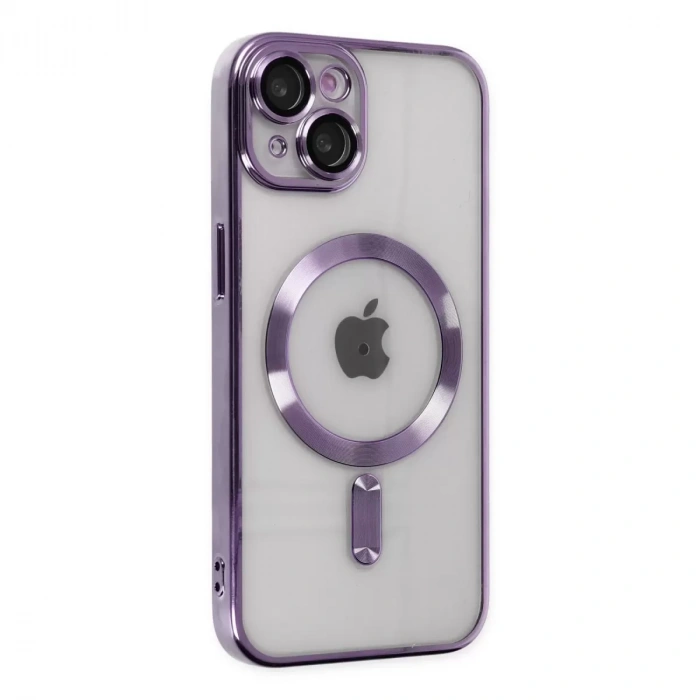 İphone 14 Kılıf Kross Magneticsafe Kapak - Mor