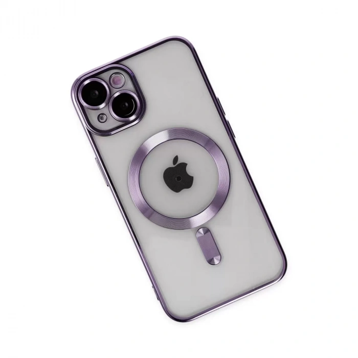 İphone 14 Kılıf Kross Magneticsafe Kapak - Mor