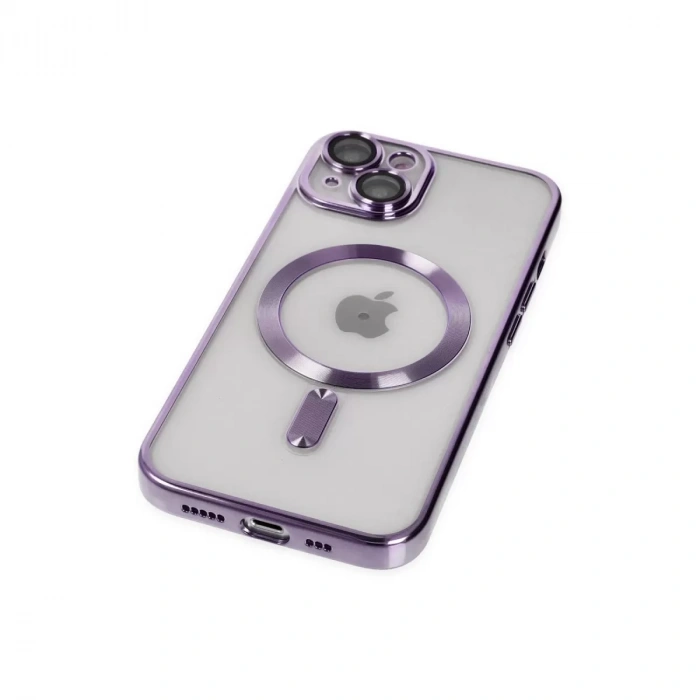 İphone 14 Kılıf Kross Magneticsafe Kapak - Mor