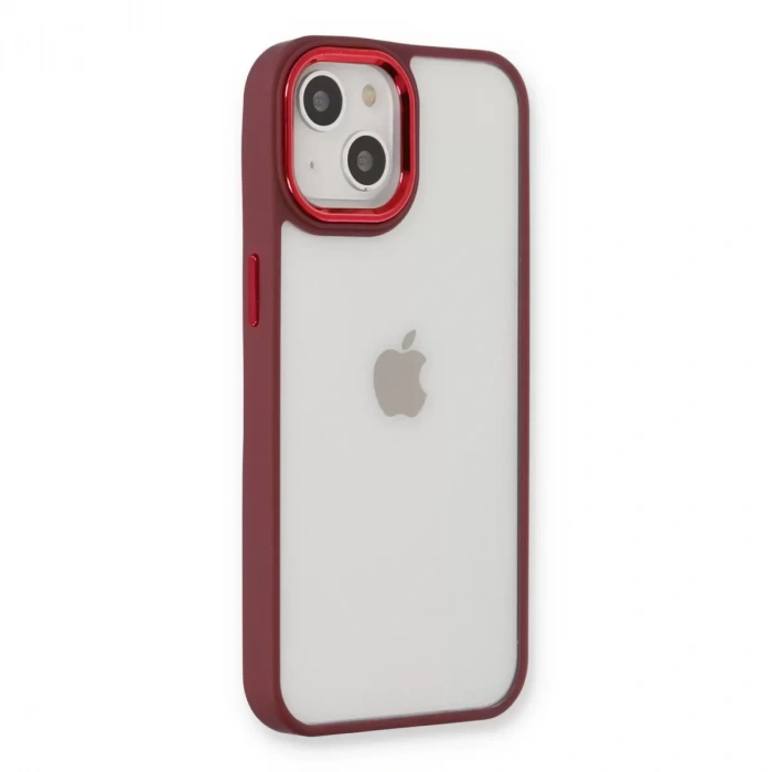 İphone 14 Plus Kılıf Dora Kapak - Kırmızı
